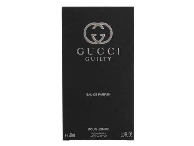 Guilty Pour Homme Eau de Parfum is a woody spicy fragrance for men, launched in 2020 by Gucci. The fragrance is a reinvention of the the original Guilty Pour Homme, which was launched in 2011, and it contains top notes of Rose, Balsamic Vinegar, Red Chilli Pepper and Salt, with the Rose note being the most notable of those. The middle notes are Lavender, Orange Blossom and Neroli whilst the base consists of Cedar and Patchouli. The fragrance opens with a Rose note that's a dominant force early on, the other top notes then come in to assist the Rose and give it some support, with the Red Chili Pepper being the most notable of them. Despite being a Rose lead fragrance the scent is a masculine one, with the heart and base of the fragrance being particularly manly as notes of Lavender, Orange Blossom, Neroli and Patchouli join the Rose. The Neroli helps to give the fragrance a Green factor that really helps compliment the Rose note, and make it stand out even more. This is a fantastic fragrance for the milder and cooler weather, and is also very suitable for a number of situations, thanks to likable, clean and inoffensive scent.