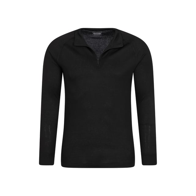 100% Polyester. Fabric: Soft Touch. Design: Textured. Sleeve-Type: Long-Sleeved. Neckline: Standing Collar, Zip Neck. Fabric Technology: Breathable, Heat Retention, Isotherm, Lightweight, Moisture Wicking, Quick Dry.