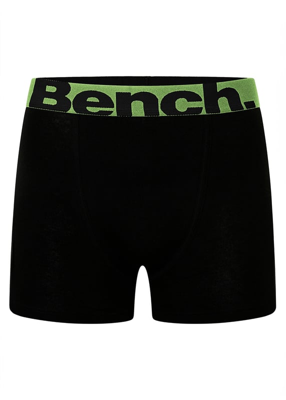 These 7-pack 'Diego' boxers from Bench are great for updating your wardrobe essentials. Made from a cotton blend for all-day comfortable wear, they feature an elasticated waistband. Other colours and packs are available.
