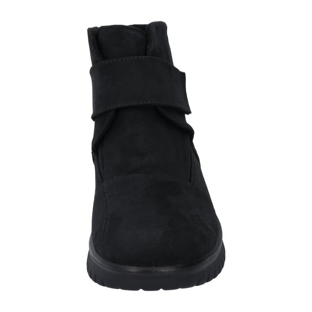 Mit dem Wissen aus 5 Generationen wählen unsere Modelleure Materialien und Funktionalitäten sorgsam aus. Für diesen Schuh verwenden wir Amaretta. Damit Deine Füße selbst an eisigen Tagen nicht kalt werden, haben wir diese Stiefelette mit weichem Textil warm gefüttert. Der geschickte Klettverschluss dient einem festen Halt in der Stiefelette. Die TopDryTex-Technologie macht den Schuh zugleich atmungsaktiv. Die herausnehmbare Sohle kannst Du mühelos wechseln. Weite G ist für den normalen Fuß ideal geeignet. Mit Calais 53 genießt Du mehr Freiheit in Deiner Freizeit.