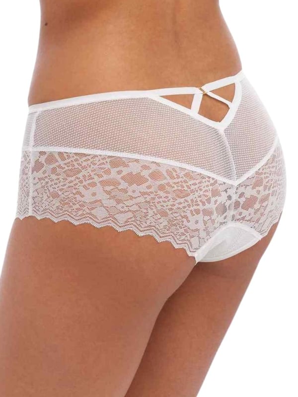 Freya Temptress Short. Scallop lace back for a no VPL finish. The product is recommended for gentle wash only.