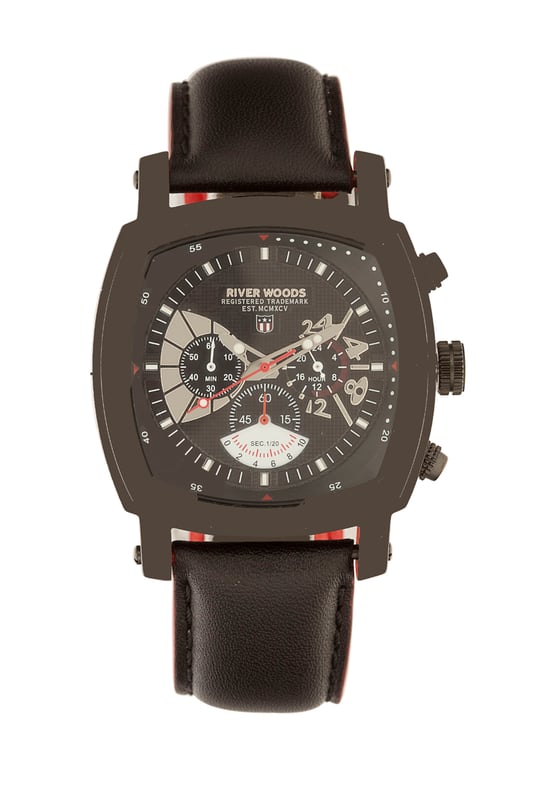 River Woods: Mens Black Watch