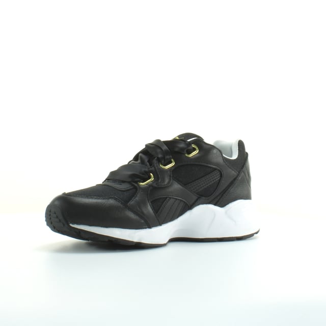 Black puma ribbon lace clearance