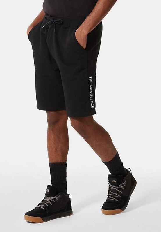 The North Face M Zumu Shorts. - -. Cut Branded design Elasticated waistband drawstring clousre Side pockets Regular fit. - - . Inseam length approx. 22 CMS.