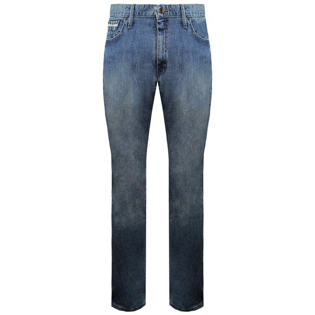 Vans Off The Wall V46 Tapered Leg Slim Fit Light Blue Mens Jeans VXK3DZJ