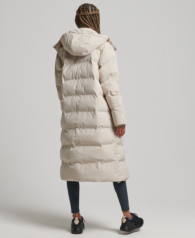 Superdry Train Longline Padded Jacket