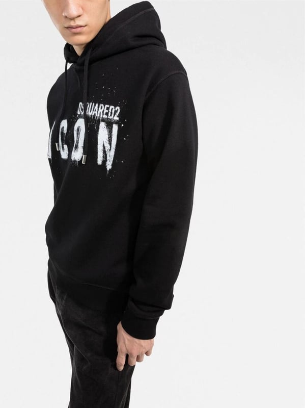 Dsquared paint splatter jumper best sale