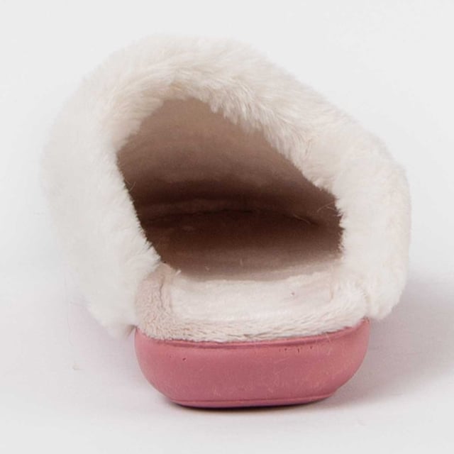 Hecho en España. Zapatilla de casa para mujer. Calce cómodo. Fabricada en materiales veganos. Fabricado por otras marcas para nuestra marca.