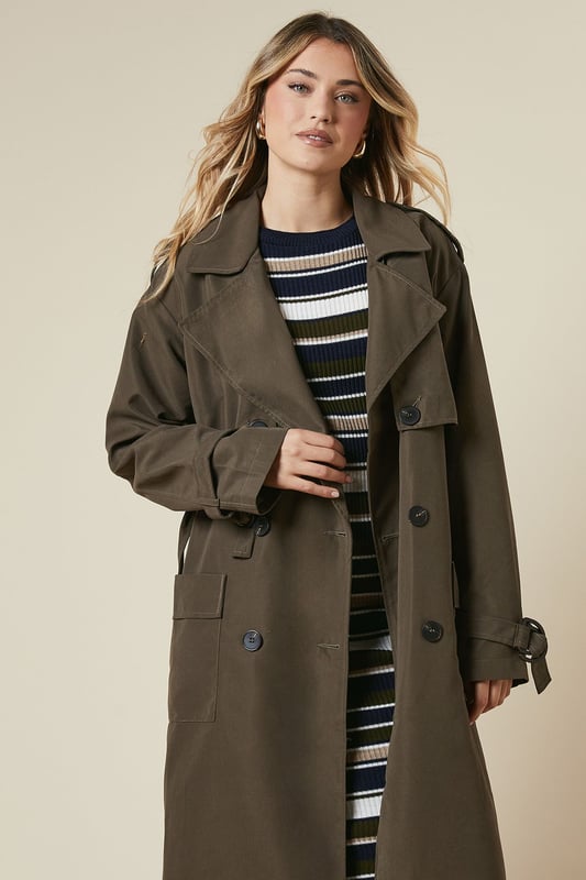 Belt Detail Trench Coat
