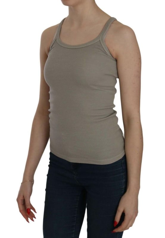 Brand new with tags
  100% Authentic PINK MEMORIES Tank
  Color: Beige
  Round neck
  Sleeveless design
  Spaghetti straps
  Logo details
  Perfect for women
Material: 100% Cotton
