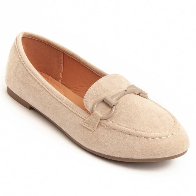 Bailarina casual para mujer. Calce cómodo. Fabricado con materiales veganos. Fabricado por otras marcas para nuestra marca.