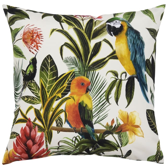 Create a striking display in your home with this Parrots cushion. This vibrant design is not one to miss in any outdoor space or garden.