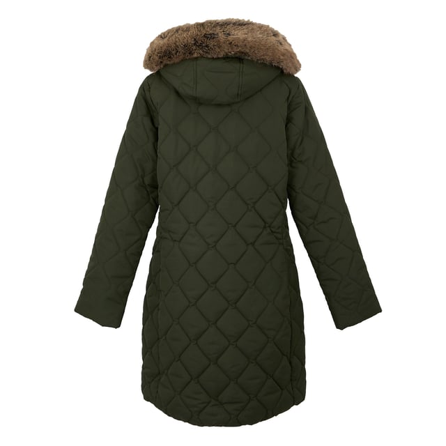 Regatta Womens/Ladies Fritha III Insulated Parka (Dark Khaki)