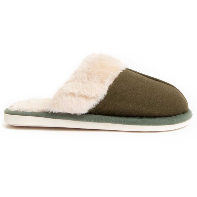 Comfortabele pantoffel voor dames. Comfortabele pasvorm. Geproduceerd door andere merken voor ons merk.
