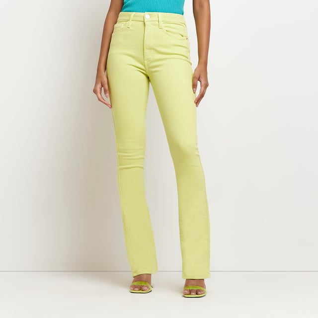 Yellow jeans online womens uk