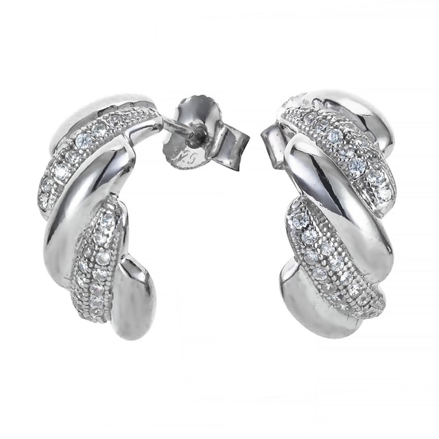 This Orphelia Stud Earrings in Silver is made of the highest quality allergy free 925 Sterling Silver. The Orphelia 'Sabrina' Women's 925 Sterling Silver Stud Earrings - Silver ZO-7348 comes delivered in a beautiful gift box and has a two year warranty - the perfect gift to spoil yourself or a loved one.