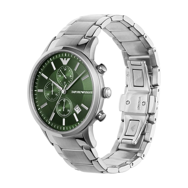 EMPORIO ARMANI AR11507 reloj hombre cuarzo• material: acier inoxydable• cristal: minèral• pulsera: acero inoxidable• correa: gris• resistencia al agua: 50 m (5 ATM)• tamaño de la caja: 43 mm