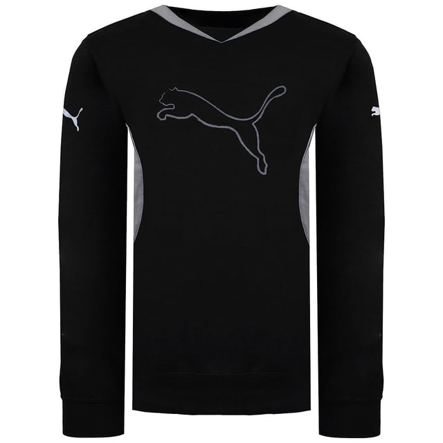El chándal Puma Logo Kids Black es una prenda deportiva elegante y cómoda diseñada para niños activos. Estas son las principales características de este chándal:

 Conjunto de dos piezas:  Normalmente, este chándal se compone de una chaqueta y un pantalón a juego, creando un look deportivo coordinado y a la moda para los niños.

 Color negro: El chándal viene en un color negro clásico, por lo que es versátil y fácil de mezclar y combinar con otras prendas de vestir o accesorios.

 Logotipo Puma:  El logotipo de Puma suele ocupar un lugar destacado tanto en la chaqueta como en el pantalón, mostrando la reputación de calidad y estilo de la marca.

 Tejido cómodo:  Confeccionado con materiales suaves y cómodos, este chándal está diseñado para ofrecer un tacto suave sobre la piel del niño, garantizando su comodidad durante el juego activo.

 Cintura elástica:  Los pantalones suelen llevar una cintura elástica, que proporciona un ajuste seguro y personalizable para niños de varias tallas y garantiza que los pantalones permanezcan en su sitio durante las actividades físicas.

 Puños de canalé:  Tanto la chaqueta como el pantalón suelen venir con puños de canalé, que ofrecen un ajuste ceñido, ayudan a mantener el calor y evitan la entrada de aire frío.

 Chaqueta con cremallera completa:  La chaqueta suele llevar una cremallera frontal completa, que permite ponérsela y quitársela con facilidad y un control versátil de la temperatura.

 Uso versátil: este chándal es adecuado para diversas actividades, como entrenamientos deportivos, salidas informales o simplemente para jugar, lo que lo convierte en un complemento versátil para el vestuario de los niños.

 Construcción duradera:  Puma es conocida por su calidad, y este chándal está fabricado típicamente para soportar el desgaste del juego activo y los lavados frecuentes, lo que garantiza que siga siendo una parte fiable de la colección de ropa de un niño.