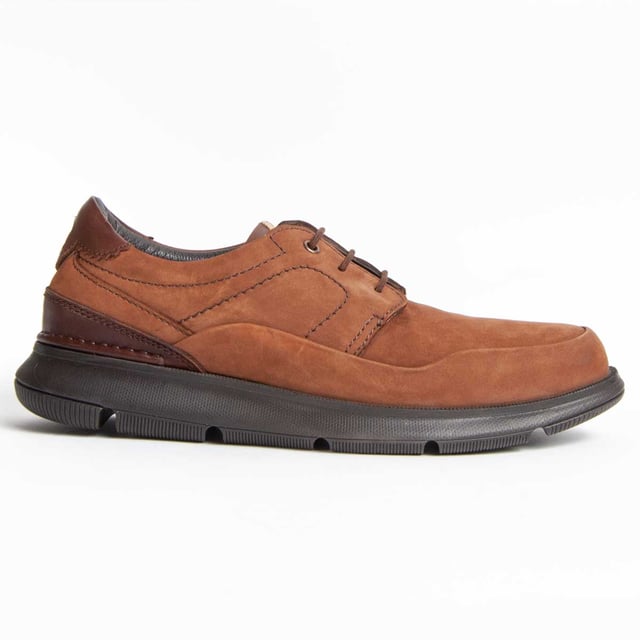 Garantía Purapiel, 10 años de garantía. Zapato de cordones para hombre. Fabricado en cuero 100% natural libre de Cromo VI. Materiales de máxima calidad. Suela de goma antideslizante. Membrana Waterproof. Plantilla acolchada. Fabricado por otras marca para nuestra marca.