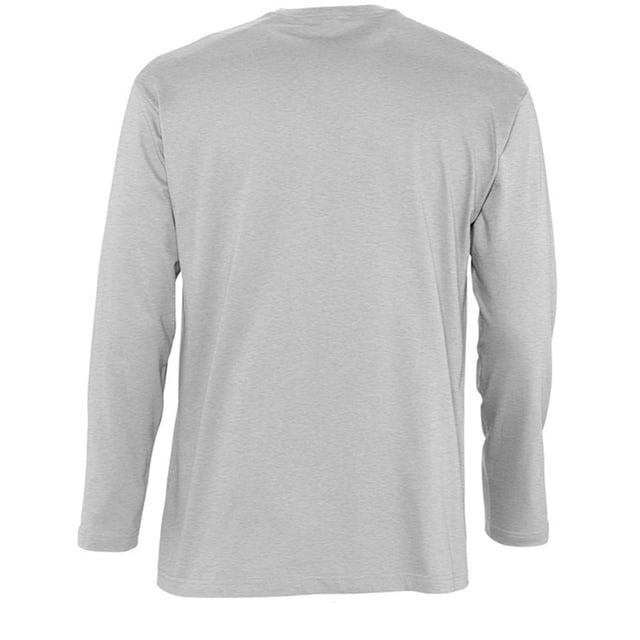 Taped back neck. Rib neckline. Tubular body. Twin needle neck, hemmed sleeves and hem. Fabric weight: 150 gsm. Material: 100% ringspun semi-combed cotton. Chest (to fit): S(36/38), M(38/40), L(41/42), XL(43/44), XXL(45/47).