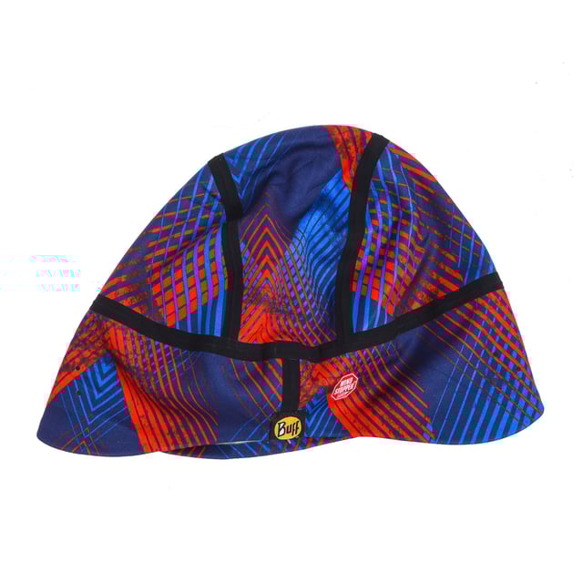 Buff Thermal Running Hat.
 Color Blue-red
 Casual hat, versatile and adaptable to all your needs.
 Ideal complement to protect from the cold.
 Light and flexible.
 Reflective logo.
 BUFF design.

 Composition: 100% Polyester.

 Measurements: 27 x 19 cm.

 Handwash.
 Do not use bleach.
 Use iron at maximum temperature 110º.
 Measures: 27 x 19 cm.
 Composition: 100% polyester.
 Care:
Handwash.
 Do not use bleach.
 Use iron at maximum temperature 110º.
