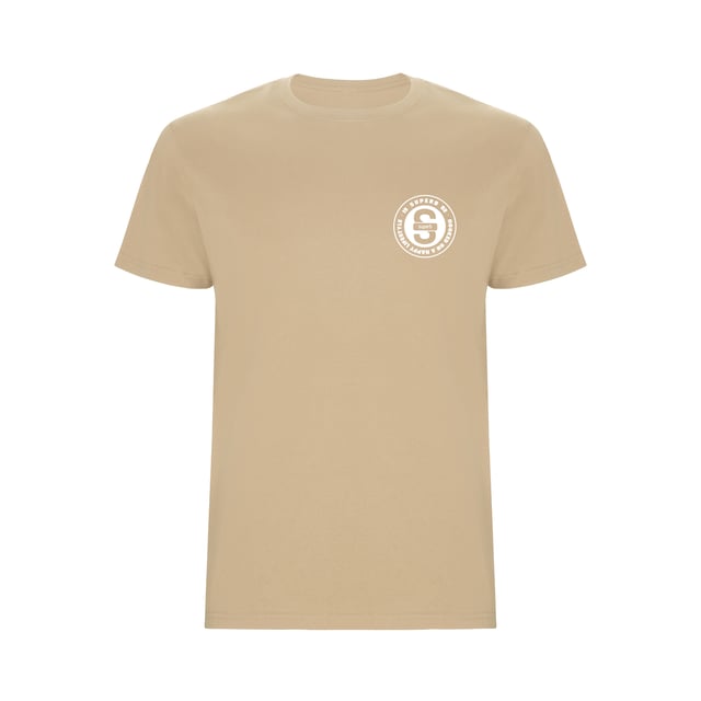Short sleeve t-shirt Superb.
 Round neckline with ribbed finish.
 Brand print on the front.
 Seams seen in tone.
 Composition: 100% Organic Cotton
 Care:
- Wash at max. 40ºC.
 - Do not use bleach.
 - Iron at low temperature.
 - Do not dry clean.
 - Do not use dryer.