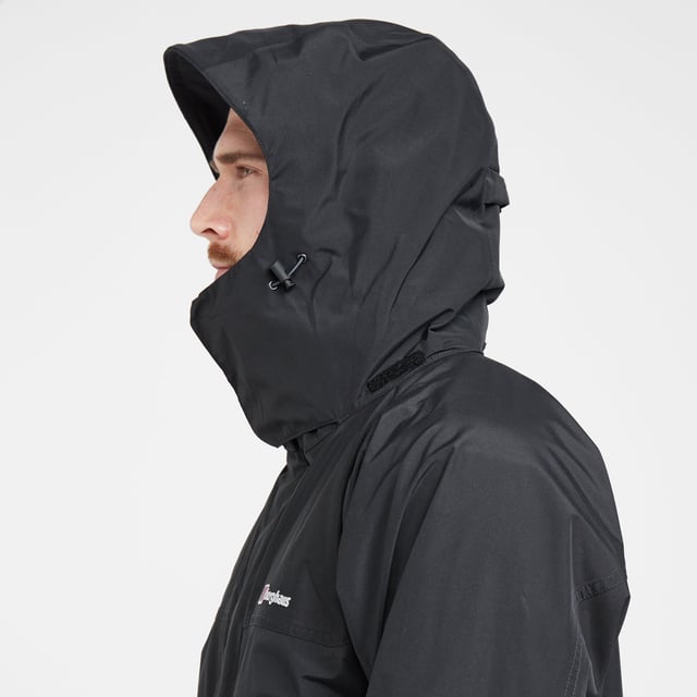 The truly dependable Berghaus Men's Cornice III GORE-TEX(R) Jacket is an all-rounder and firm favourite made from GORE-TEX(R)fabric, offering maximum protection whatever the elements throw at you. A versatile, breathable performance shell with supreme comfort. Ideal as part of a layering system or technical jacket while hiking. - Breathable, windproof and waterproof jacket from Berghaus - 2-Layer GORE-TEX(R) fabric - tried-and-tested waterproof outer layer for fully waterproof/breathable performance - Roll-away hood with adjustment - provides additional protection in adverse weather conditions - InterActive zip - Berghaus InterActive fleeces can be zipped in for an ideal layering system - Multiple pockets - 2 x lower patch pockets, 1 x map pocket - Adjustable fit - dual drawcord hem adjustment and waist drawcords, elasticated cuffs - Knit lined collar - Recommended activity - walking / hiking / commuting