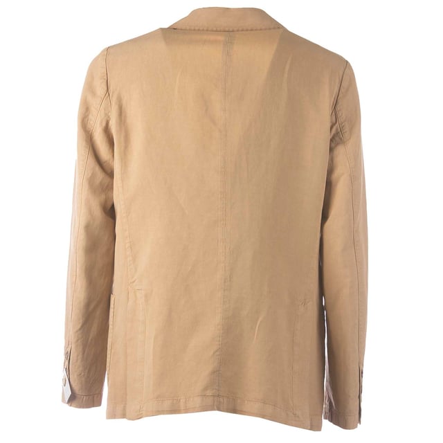 Color: Beige 240 Mangas: Larga Escote: Escote en V Detalles: Bolsillos laterales Largo: Normal Corte: Slim Cierre: Botones