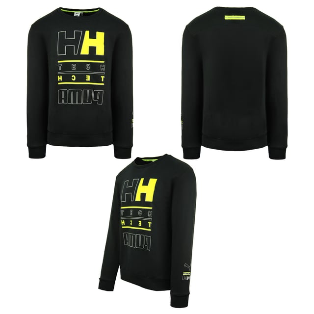 Puma x Helly Hansen Cuerpo de manga larga Cuella Negro Sweatshirt 598284 01