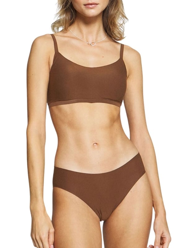 Womens Chantelle brown SoftStretch Padded Bra