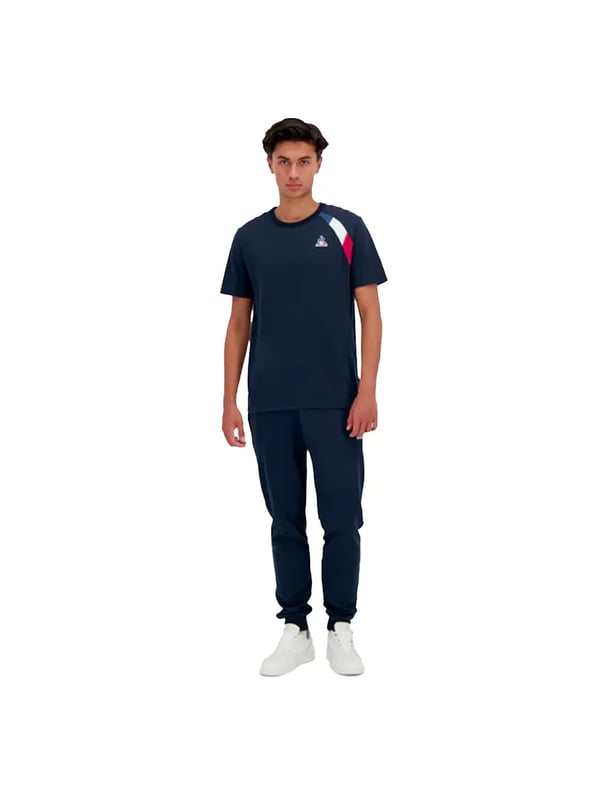 Le Coq Sportif Herren T-Shirt – Klassisches Basic Aus Baumwolle-Mix, Bequem & Alltagstauglich