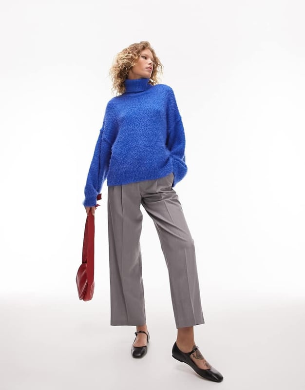 Turtle neck jumper womens topshop sale