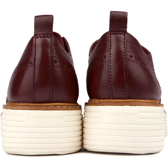 Platform wingtip shoes store