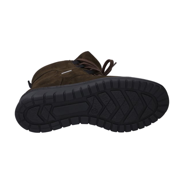 Nuestro botín fantasía están cálidamente forrado con microfibra DryTex para el otoño y el invierno. El deportiva cordón deportivo proporciona una buena sujeción del pie al caminar. Con la tecnología TopDryTex impermeable, tus pies se mantendrán secos bajo la lluvia y la nieve. La plantilla extraíble le permite utilizar sus propias plantillas. La construcción Strobel permite un uso prolongado. Con el ancho de zapato G este botín es muy cómodo. Si el tiempo libre significa mucho para ti, entonces Calais 08 es tu tipo de zapato.