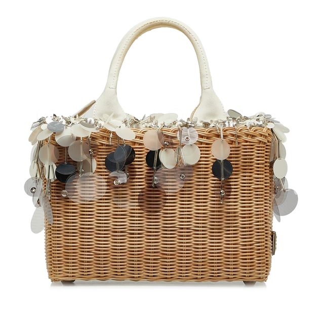 Prada best sale midollino bag