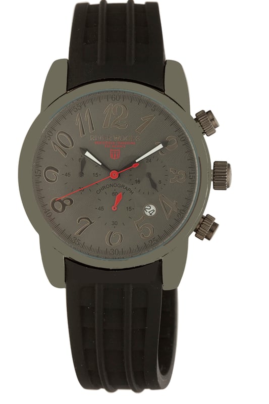 River Woods: Mens Brown Watch