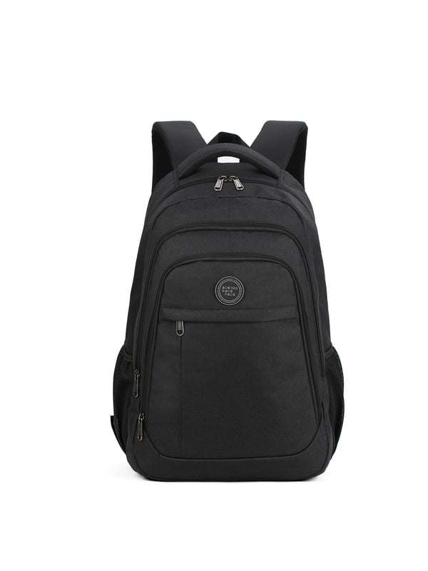 Mochila unisex. El cierre es con cremallera. Los bolsillos internos son bolsillos multifuncionales. Hay tres bolsillos externos con cremallera y dos laterales abiertos. Falta la correa para el hombro. El asa es de tela. Hay un compartimento interno. El material exterior es poliéster. Internamente está forrado en poliéster. Medidas: 37x22x51 cm. Producto de moda