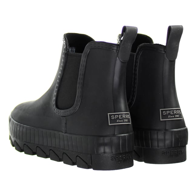Sperry boots womens black hotsell