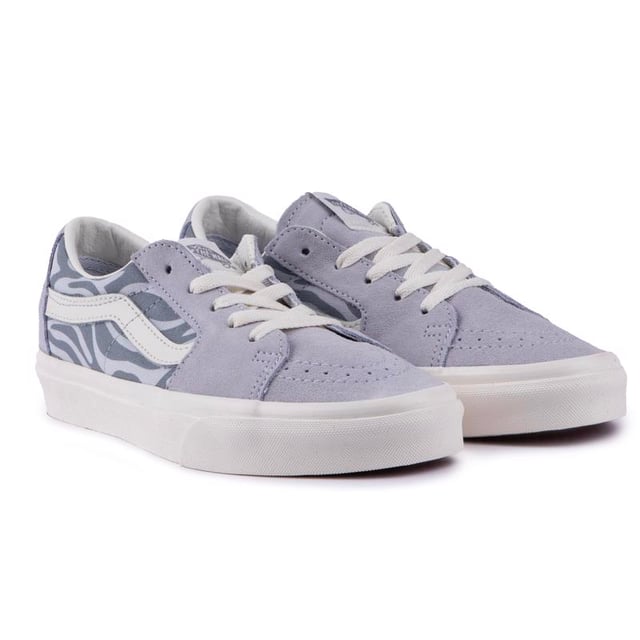 Grey vans with pink stripe clearance