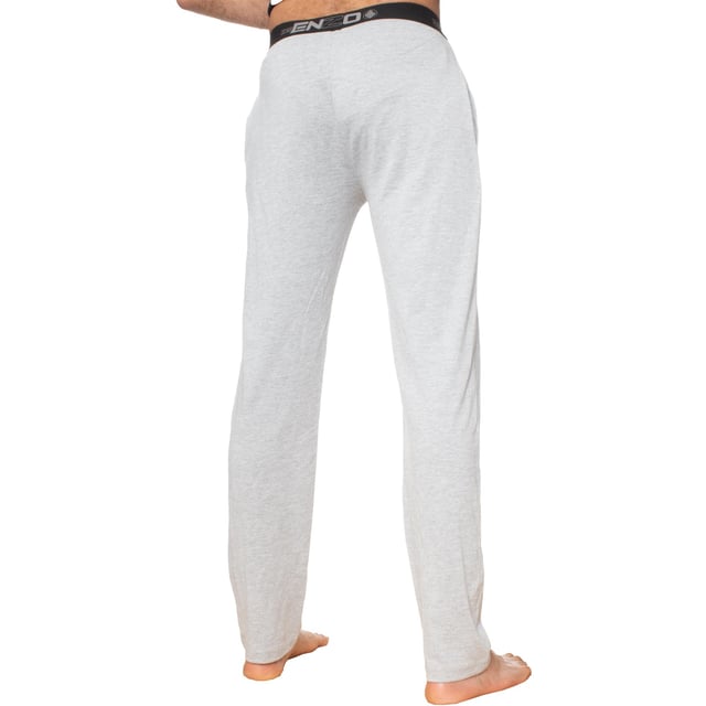These Regular fit EZLP585 Lounge pants feature 2 side pockets with elasticated waist for comfort, cotton blend for superior comfort, minimal design for classy look.