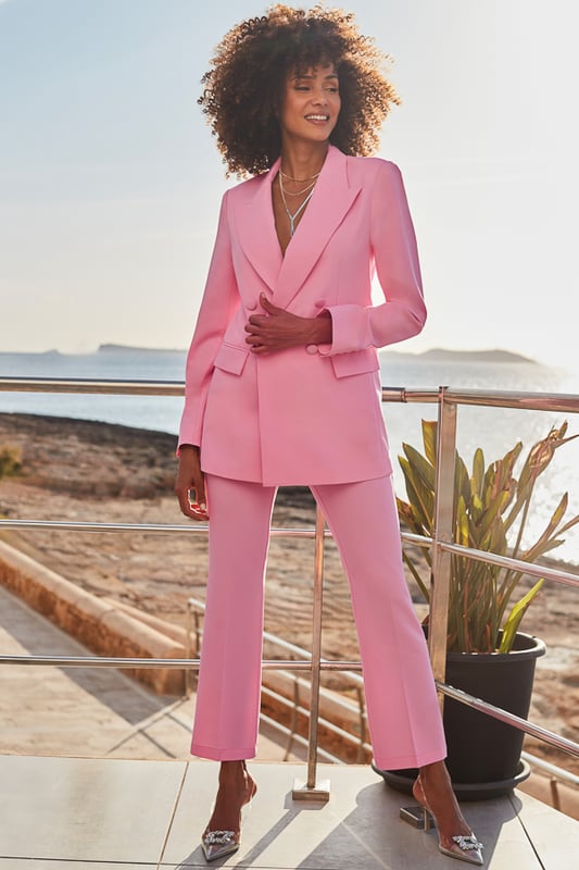 Found: your new favourite trousersExpertly tailored for a chic and flattering silhouetteCropped kick flare cutTreat yourself to the matching blazerTuck in camis, nice tops or floaty blousesMaximise the leg-lengthening potential with strappy heelsInside leg to fit: Short 29" | Regular 31" | Long 33"