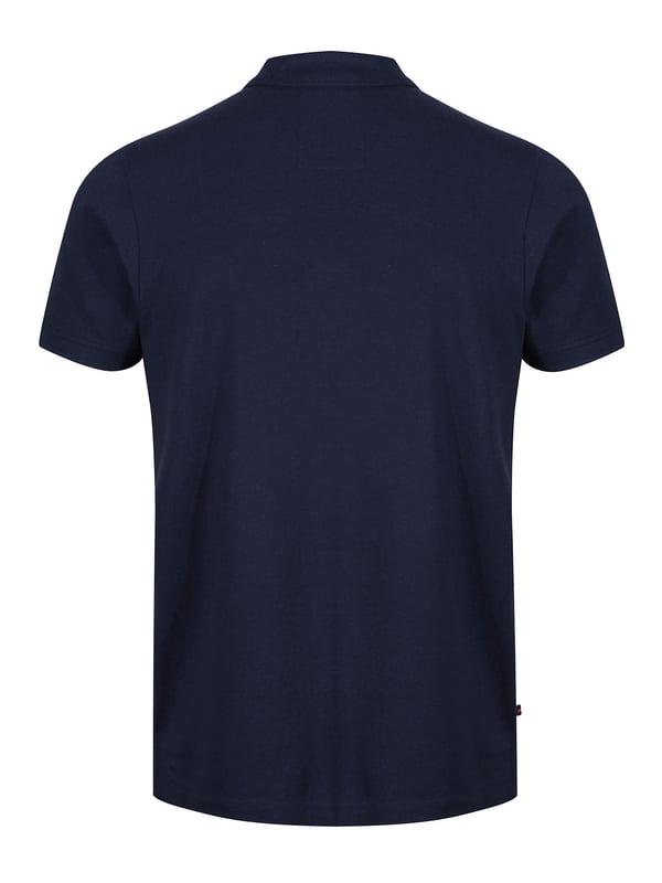 This polo shirt from LUKE is perfect for your everyday line-up. It's crafted from a soft cotton pique and detailed with yarn dyed contrast stripes across the chest. It features a classic button placket which has a contrast colour underside and is complete with the brand's iconic lion head embroidery on the left chest. Iconic LUKE BLACK, GOLD, RED lion head embroidery. Iconic LUKE tri-colour trim tape. LUKE buttons. Contrast yarn dyed chest stripes. Rib collar and cuff. Contrast colour underside of collar.