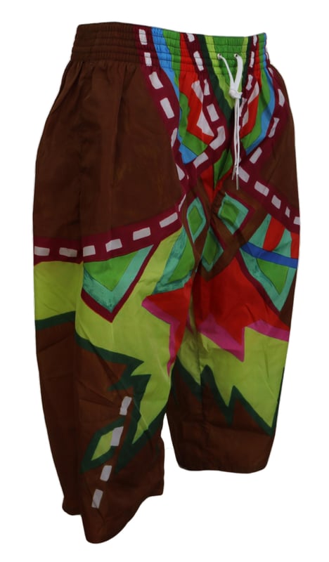 Shorts de baño para hombres de DSQUARED2 con estampado multicolor  
Estilo de bañador tipo boxer  
Fabricado en material 100% poliamida  
Cintura elástica con cierre de cordón  
Detalles de logo  
Gran ajuste y comodidad  
Material: 100% Poliamida