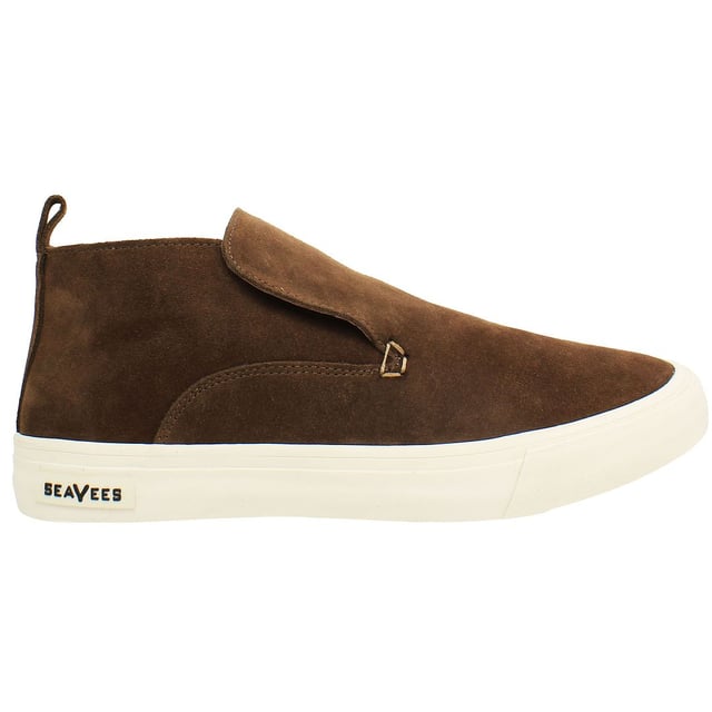Seavees Huntington Middie Slip-On Brown Suede Leather Mens Shoes HUNTINGTON MIDDIE_SABLE SUEDE