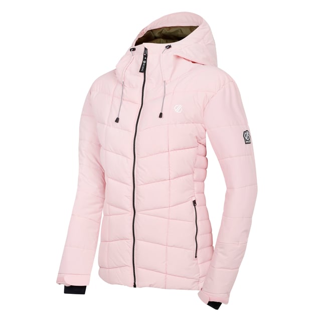 100% Recycled Polyester. Fabric: Stretch. Design: Logo, Quilted. Fabric Technology: Ared 15/30, Breathable, DWR Finish, Thermal, Waterproof. Cuff: Adjustable, Inner Stretch, Touch Fastening Tab. Chin Guard, Gel Grip, Goggle Stash With Lens Wipe, High Warmth, Inner Zip Guard, Scrim Back Panel, Snowskirt, Taped Seams. Neckline: Hooded, Standing Collar. Sleeve-Type: Long-Sleeved. Hood Features: Grown On Hood, Technical, Wired Peak. Pockets: Ski Pass Pocket, 2 Lower Pockets, Zip, 2 Internal Pockets, Stow Pocket, Mesh Lined. Fastening: Zip. Hem: Adjustable. Sustainability: Made from Recycled Materials. 6 UK: 30 in. 8 UK: 32 in. 10 UK: 34 in. 12 UK: 36 in. 14 UK: 38 in. 20 UK: 45 in. 18 UK: 43 in. 16 UK: 40 in.