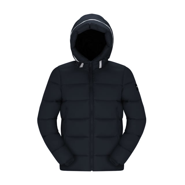 Heren winterjas van het merk Ballin Est. 2013. de jas is gemaakt van hoogwaardig polyester, en heeft een normale pasvorm. De jas is voorzien van een up- en down zipper, makkelijk voor op de fiets, brommer of scooter.  Merk: Ballin Est. 2013Modelnaam: Jacket GiorgioCategorie: heren jasMaterialen: polyesterKleur: navy blauw