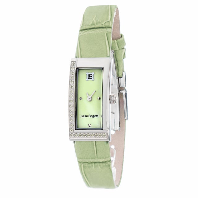 Laura Biagiotti LB0011S-04Z - Damenuhr Quarz aus Edelstahl• Material: Edelstahl• Glas: Mineral• Armband: Leder• Farbe: Silber• Wasserbeständigkeit: 0 m (0 ATM)• Gehäusegröße: 15 mm
