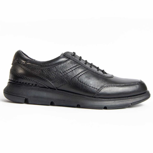 Garantía Purapiel, 10 años de garantía. Zapato de cordones para hombre. Fabricado en cuero 100% natural libre de Cromo VI. Materiales de máxima calidad. Suela de goma antideslizante. Membrana Waterproof. Plantilla acolchada. Fabricado por otras marca para nuestra marca.