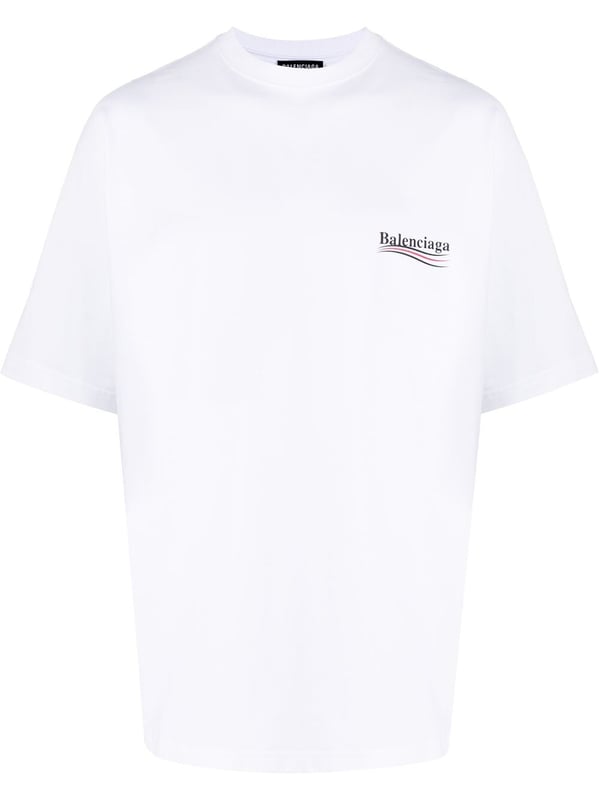 Balenciaga plain white t shirt sales