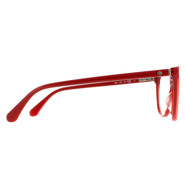 Kate Spade Cat Eye Womens Black Thea  Glasses are a bold cat eye style crafted from lightweight acetate. Kate Spade's emblem features on the slender temples for brand authenticity.